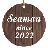 Seaman Since 2022 - Circle Ornament D