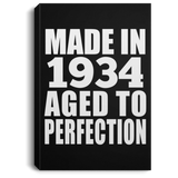 90th Birthday Made In 1934 Aged to Perfection - Canvas Portrait