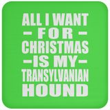All I Want For Christmas Is My Transylvanian Hound - Coaster