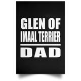 Glen Of Imaal Terrier Dad - Poster Portrait
