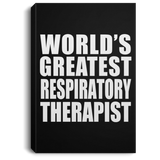 World's Greatest Respiratory Therapist - Canvas Portrait