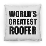 World's Greatest Roofer - Throw Pillow