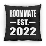 Roommate Established EST. 2022 - Throw Pillow Black