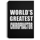 World's Greatest Chiropractor - Canvas Portrait