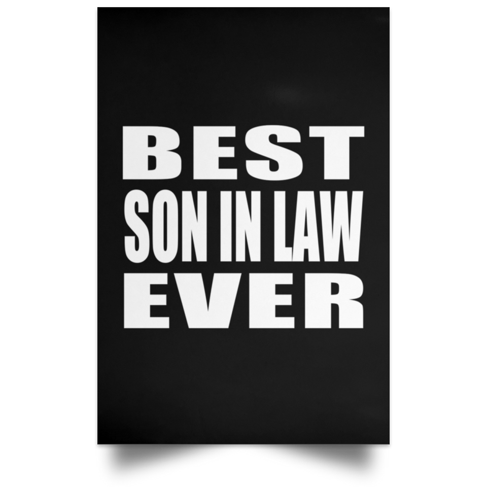 Best Son In Law Ever - Poster Portrait