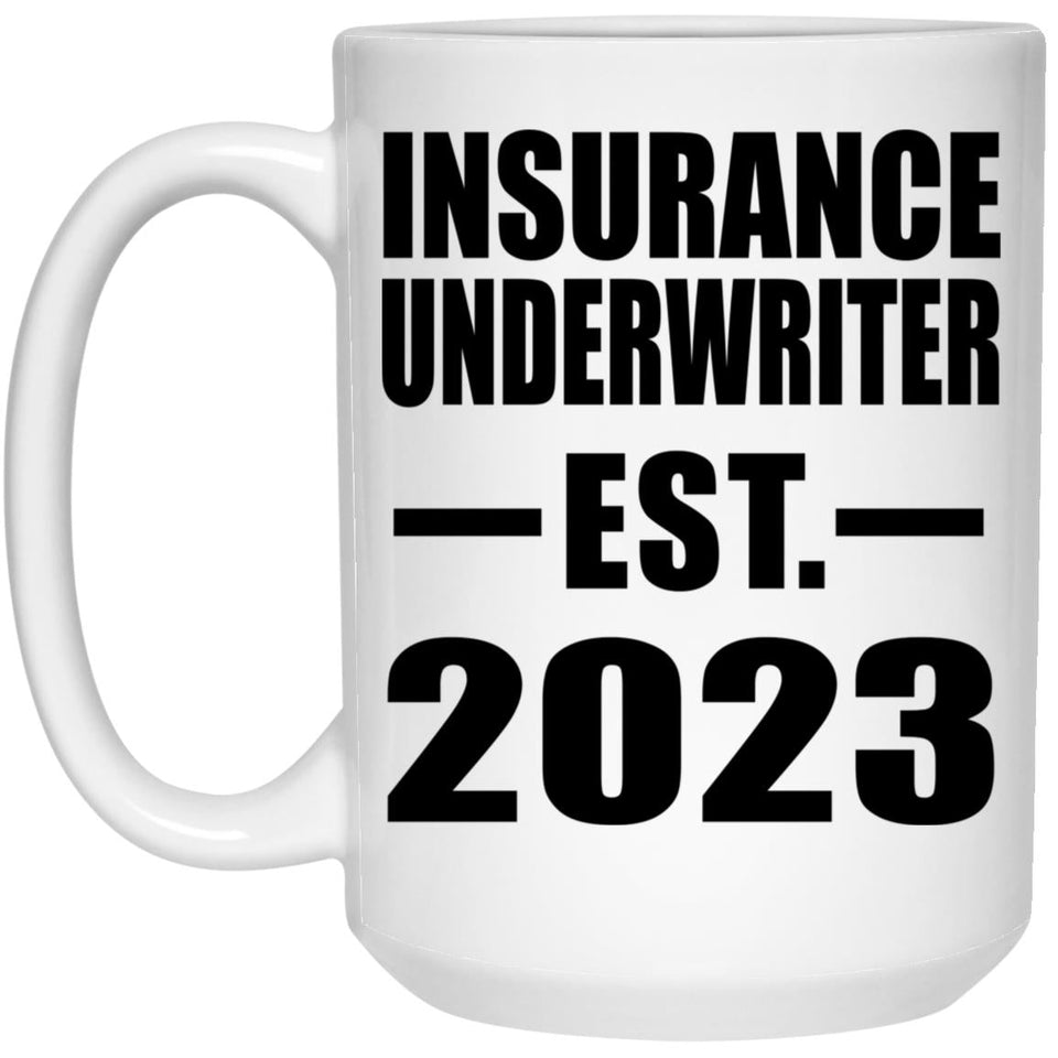 Insurance Underwriter Established EST. 2023 - 15oz Coffee Mug