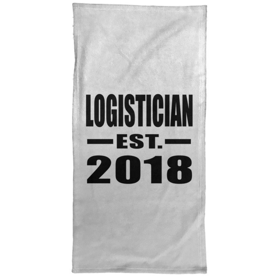 Logistician Established EST. 2018 - Hand Towel