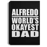 Alfredo World's Okayest Dad - Canvas Portrait