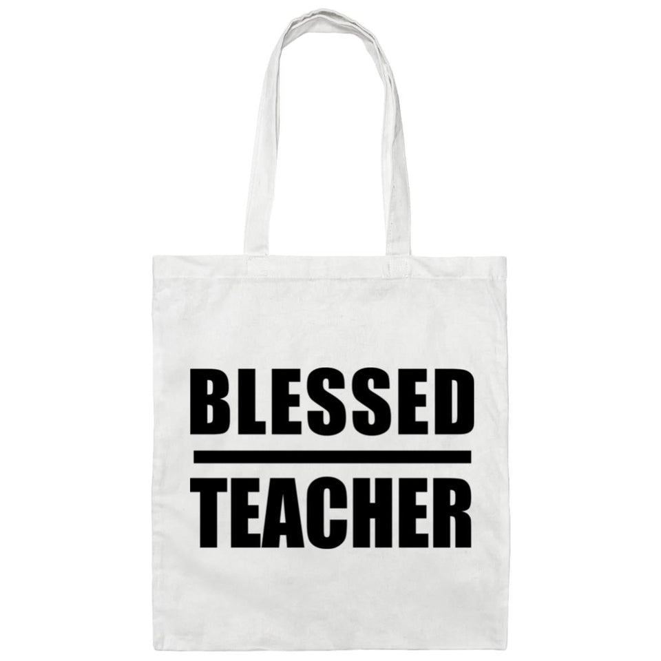 Blessed Teacher - Tote Bag White