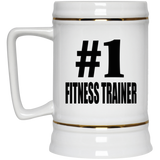 Number One #1 Fitness Trainer - Beer Stein