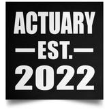 Actuary Established EST. 2022 - Poster Square
