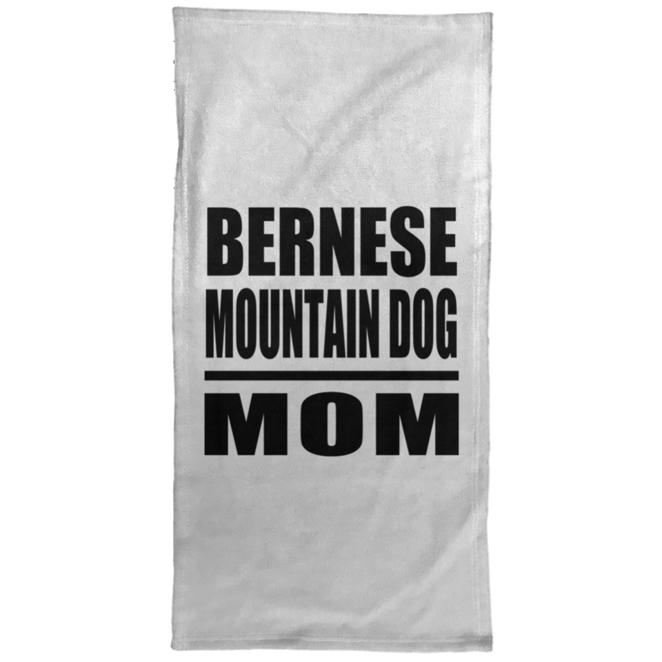 Bernese Mountain Dog Mom - Hand Towel