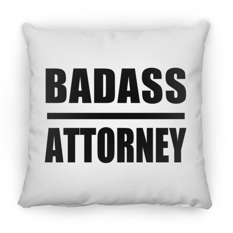 Badass Attorney - Throw Pillow