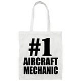 Number One #1 Aircraft Mechanic - Tote Bag White