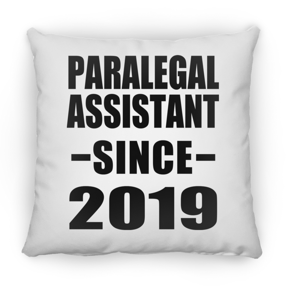 Paralegal Assistant Since 2019 - Throw Pillow