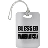 Blessed Mathematician - Luggage Bag Tag