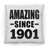 123rd Birthday Amazing Since 1901 - Throw Pillow