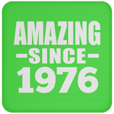 48th Birthday Amazing Since 1976 - Drink Coaster