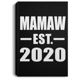 Mamaw Established EST. 2020 - Canvas Portrait