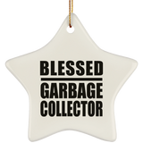 Blessed Garbage Collector - Star Ornament