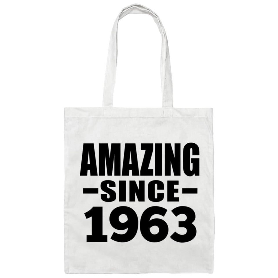 61st Birthday Amazing Since 1963 - Tote Bag White