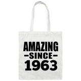 61st Birthday Amazing Since 1963 - Tote Bag White