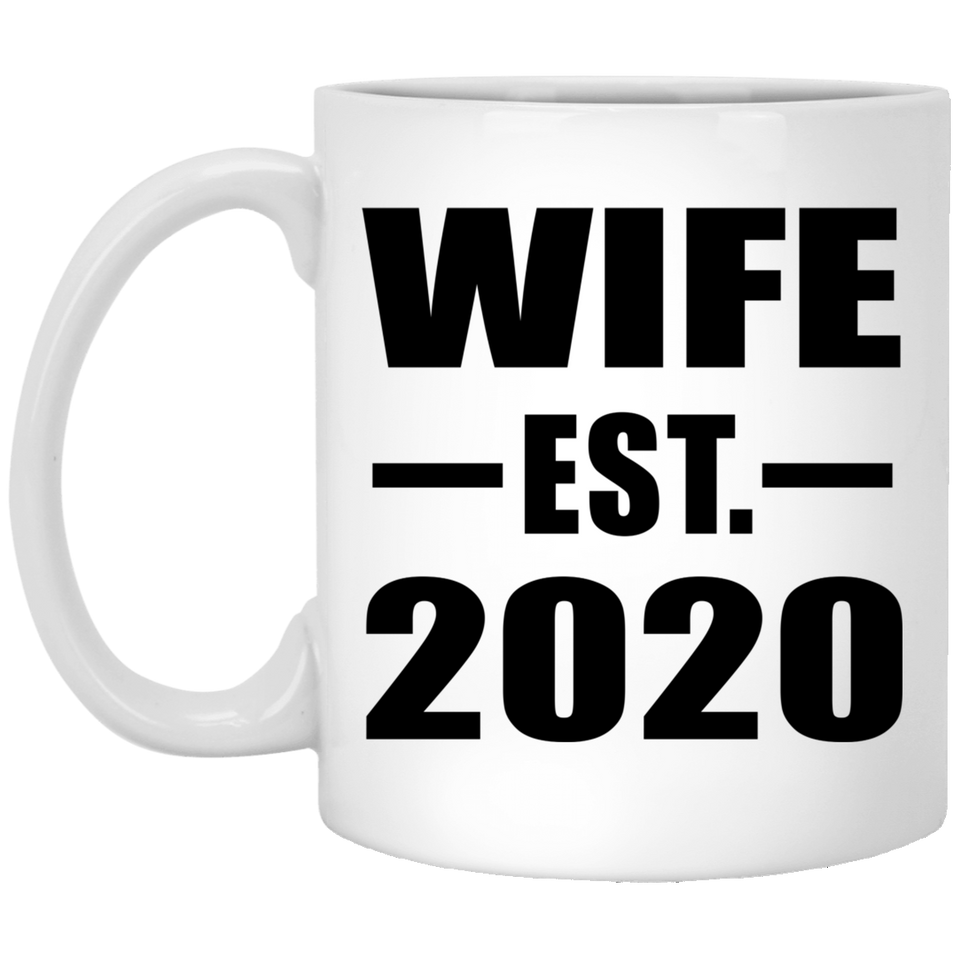 Wife Established EST. 2020 - 11oz Coffee Mug