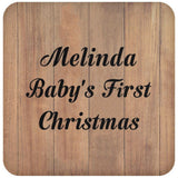 Melinda Baby's First Christmas - Drink Coaster C