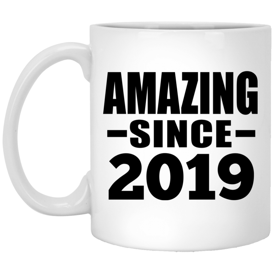 5th Birthday Amazing Since 2019 - 11 Oz Coffee Mug