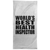World's Best Health Inspector - Hand Towel