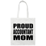 Proud Accountant Mom - Tote Bag White