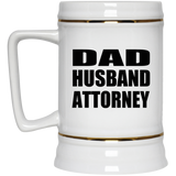 Dad Husband Attorney - Beer Stein
