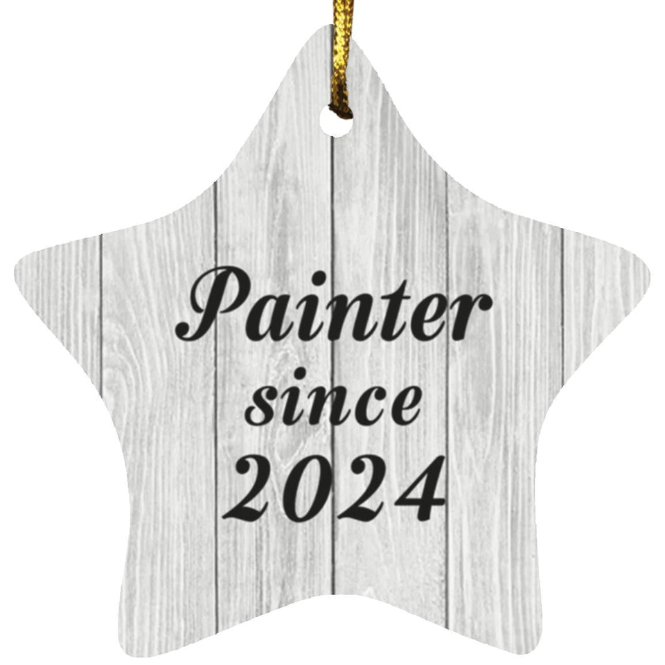 Painter Since 2024 - Star Ornament F