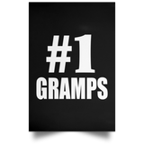 Number One #1 Gramps - Poster Portrait
