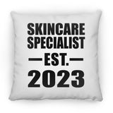 Skincare Specialist Established EST. 2023 - Throw Pillow