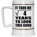 2nd Birthday Took Square Root of 4 Years To Look Good - Beer Stein