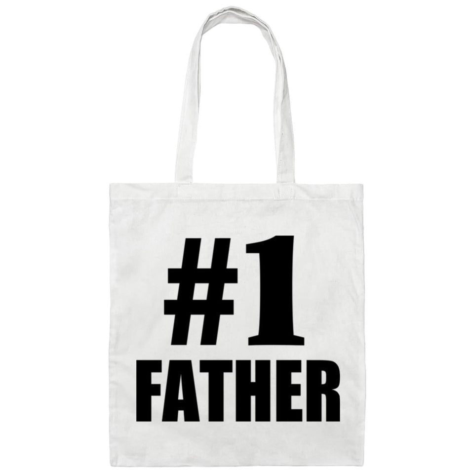 Number One #1 Father - Tote Bag White