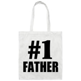 Number One #1 Father - Tote Bag White