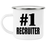 Number One #1 Recruiter - 12oz Camping Mug