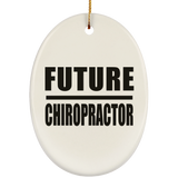 Future Chiropractor - Oval Ornament