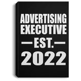 Advertising Executive Established EST. 2022 - Canvas Portrait