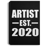 Artist Established EST. 2020 - Canvas Portrait