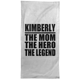 Kimberly The Mom The Hero The Legend - Hand Towel