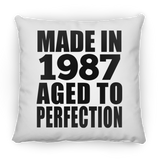 37th Birthday Made In 1987 Aged to Perfection - Throw Pillow