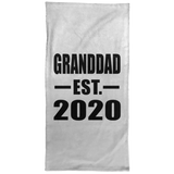 Granddad Established EST. 2020 - Hand Towel