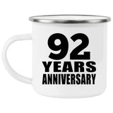 92nd Anniversary 92 Years - 12oz Camping Mug