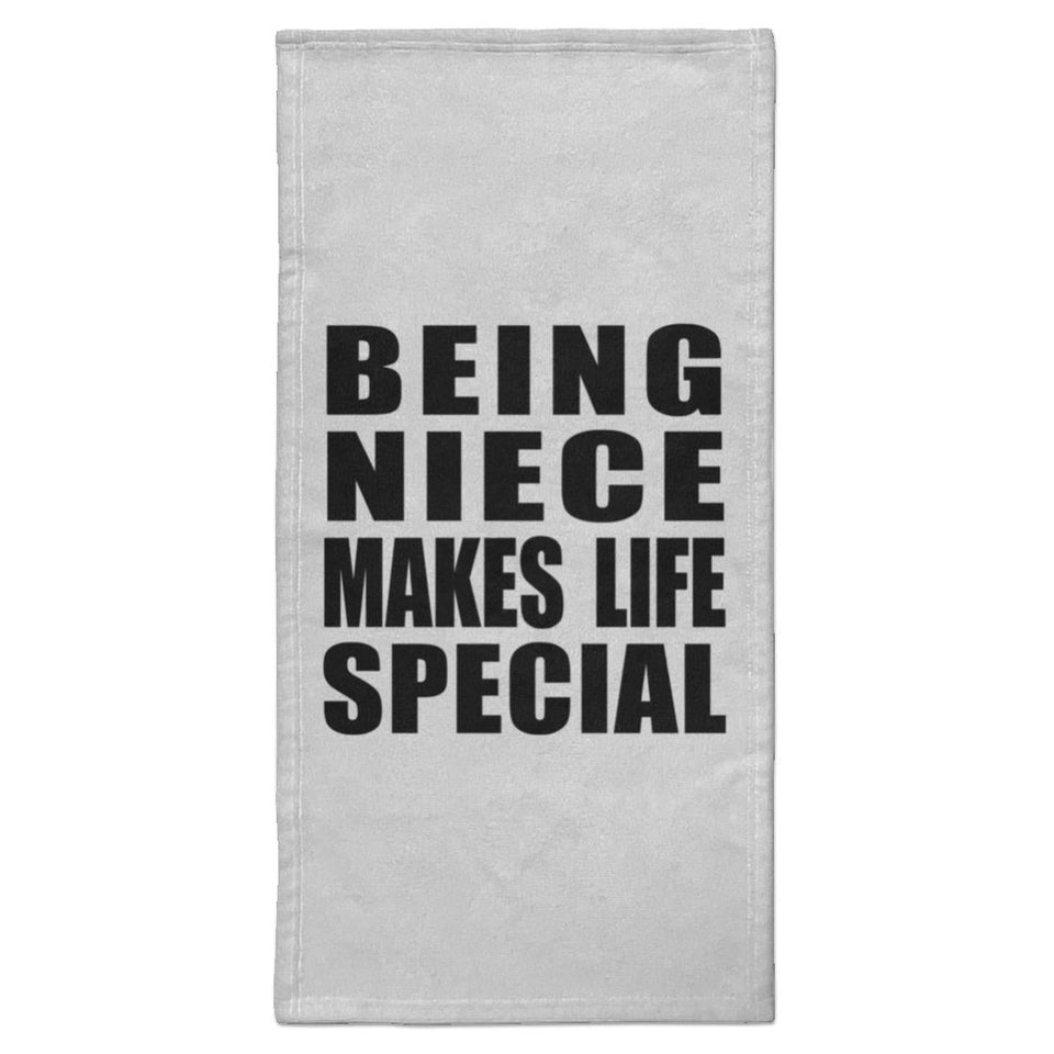 Being Niece Makes Life Special - Hand Towel