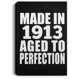 111th Birthday Made In 1913 Aged To Perfection - Canvas Portrait