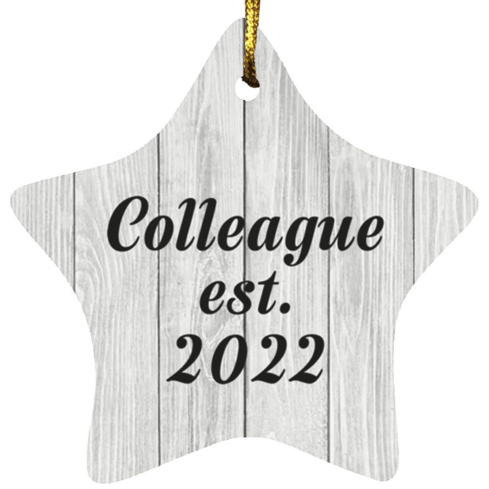 Colleague Established Est. 2022 - Star Ornament F