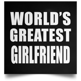 World's Greatest Girlfriend - Poster Square